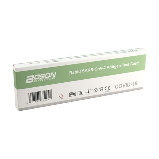 Boson Rapid SARS-CoV-2 Antigen Test Card - Lot de 25pcs